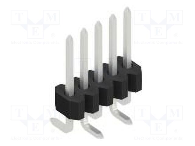 Connector: pin strips; pin header; male; PIN: 5; 1.27mm; SMT; 1x5