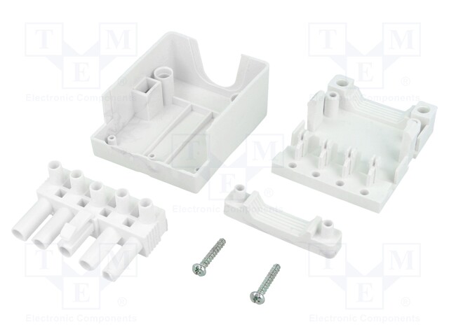 Connector: pluggable terminal block; screw terminal; male; 16A
