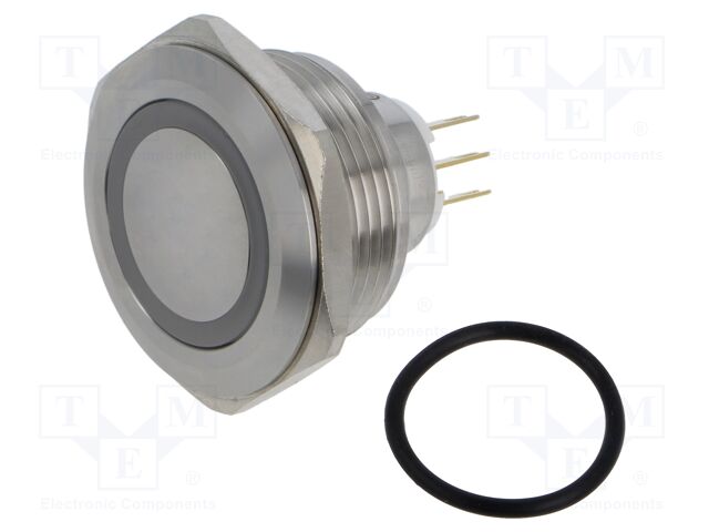 Switch: vandal resistant; Pos: 2; SPDT; 3A/220VAC; 5A/24VDC; IP65