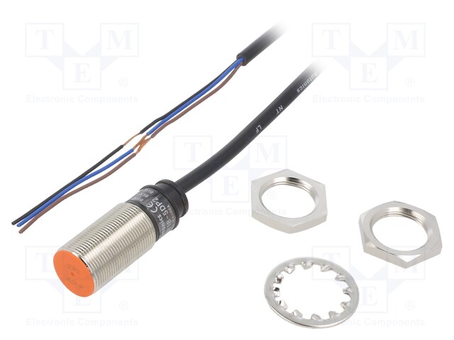 Sensor: inductive; OUT: PNP / NC; 0÷5mm; 10÷30VDC; M18; IP67; 200mA