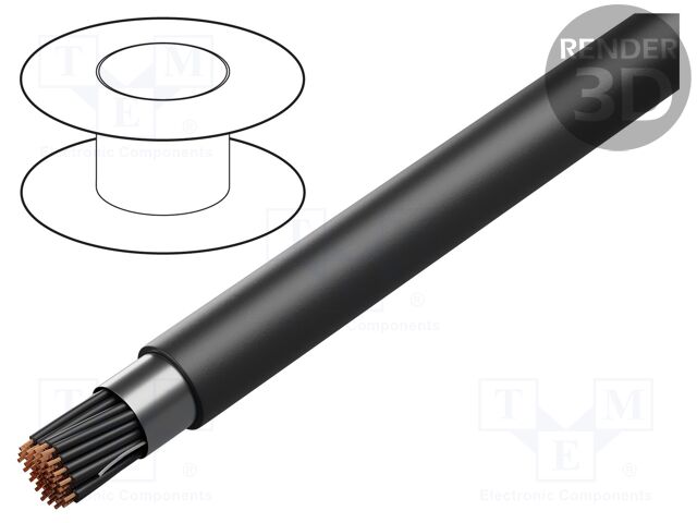 Wire; BiT 1000 (ST) H; 24x2x0.75mm2; shielded,Al-PET foil; LSZH