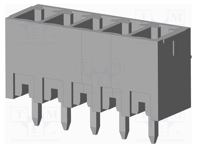 Connector: pluggable terminal block; socket; male; on PCBs