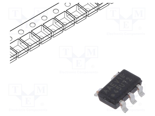 EEPROM memory; I2C; 256kx8bit; 1.7÷5.5V; 1MHz; SOT23-5; serial