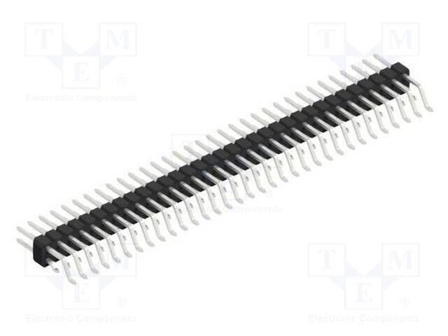 Connector: pin strips; pin header; male; PIN: 66; 2.54mm; SMT; 2x33