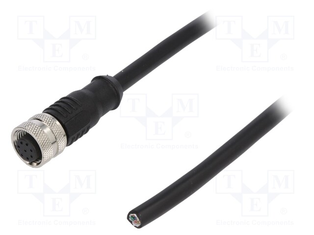 Plug; M12; PIN: 8; female; A code-DeviceNet / CANopen; IP65/IP67