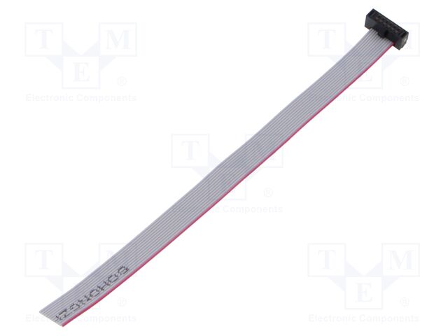 Ribbon cable with IDC connectors; Tape ph: 0.64mm; 127mm