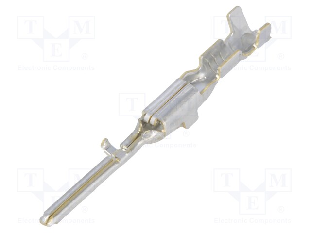 Contact; male; 0.3÷0.5mm2; tinned; crimped; for cable; 1.4÷1.6mm