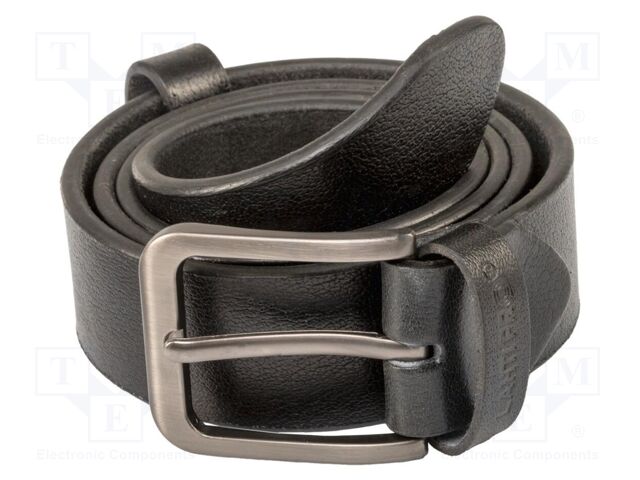 Trousers belt; black; L: 1100mm; W: 38mm