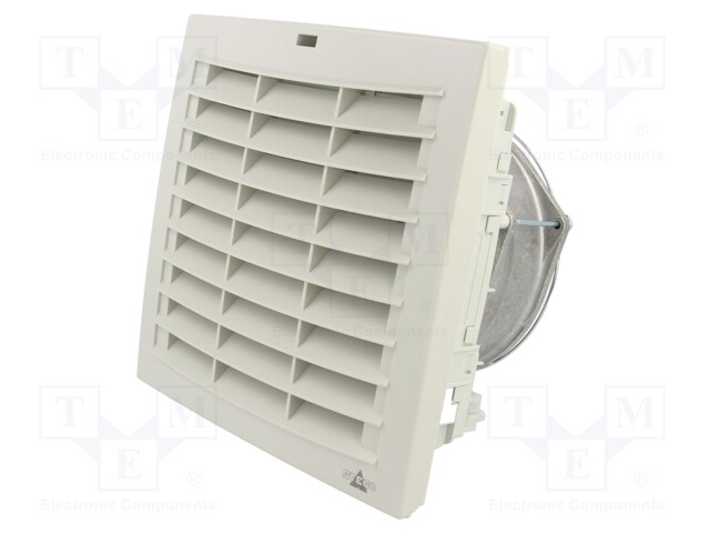 Fan: AC; axial; 115VAC; 215x142x176mm; 313m3/h; 60dBA; ball bearing