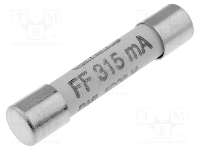 Fuse; 315mA/1000V; 4pcs.