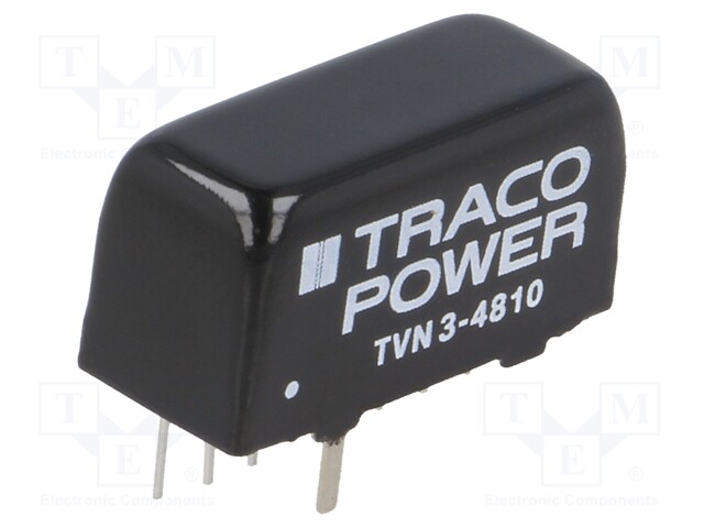 Converter: DC/DC; 3W; Uin: 36÷75V; Uout: 3.3VDC; Iout: 700mA; SIP8