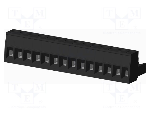 Connector: pluggable terminal block; plug; female; straight; 5mm