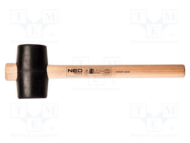 Hammer; 425g; rubber; 65mm