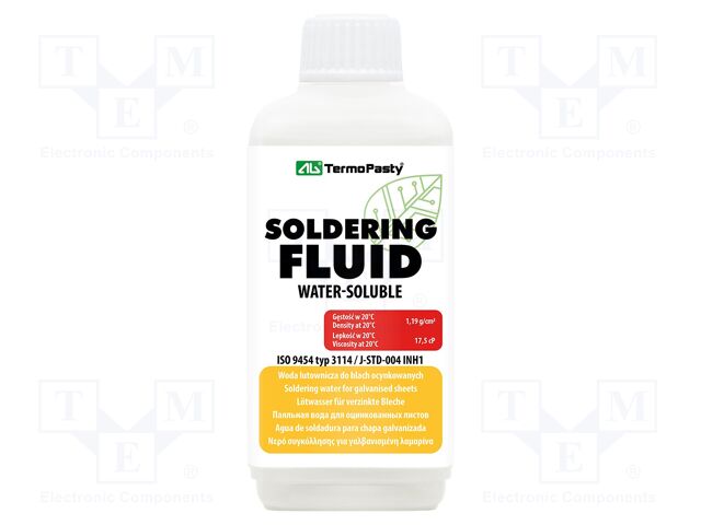 Agent: soldering fluid; 100ml; WODA LUTOWNICZA