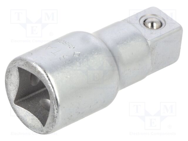 Extension; 3/8"; chromium steel; Plating: chromium; 38mm