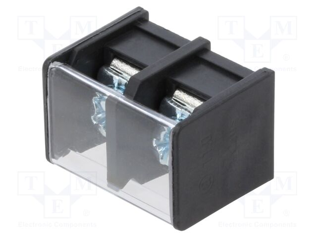 Connector: terminal block; YK; 30A; 300V; terminal; PIN: 2; on PCBs