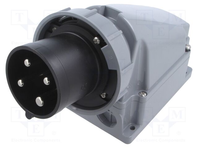 Connector: AC supply 3-phase; socket; male; 63A; 500VAC; IEC 60309