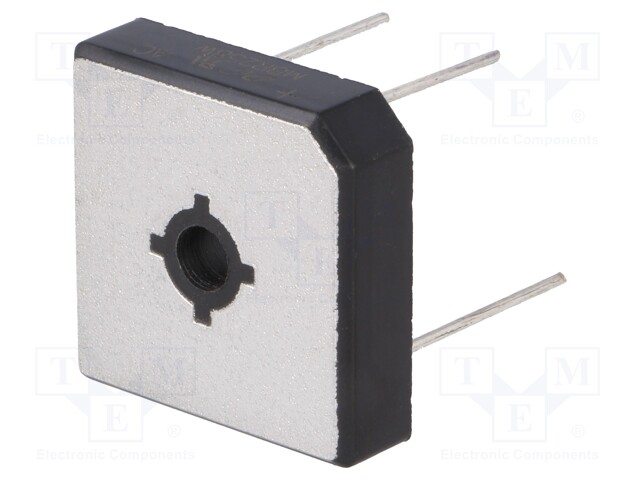 Single-phase bridge rectifier; Urmax:800V; If:25A; Ifsm:400A