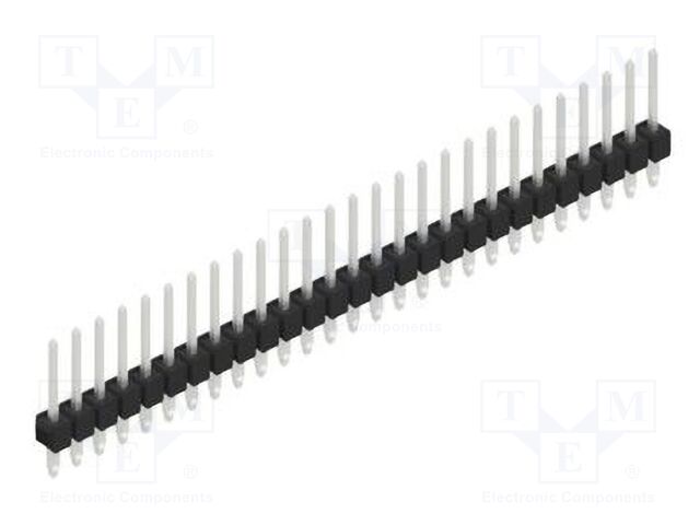 Connector: pin strips; pin header; male; PIN: 27; 2.54mm; THT; 1x27