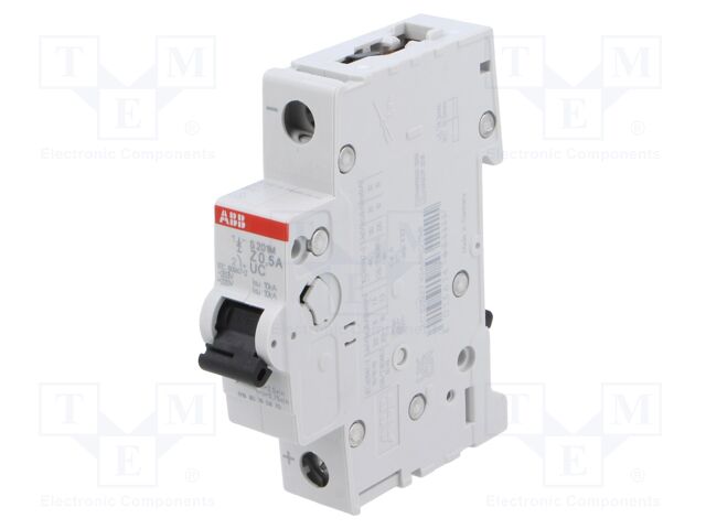 Circuit breaker; 230VAC; 220VDC; Inom: 0.5A; Poles: 1; Charact: Z