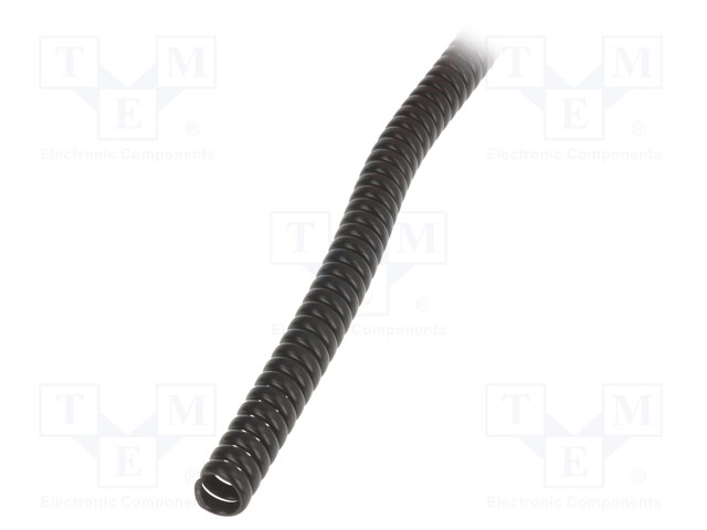 Protective tube; ØBundle : 14mm; polypropylene; black; L: 1m