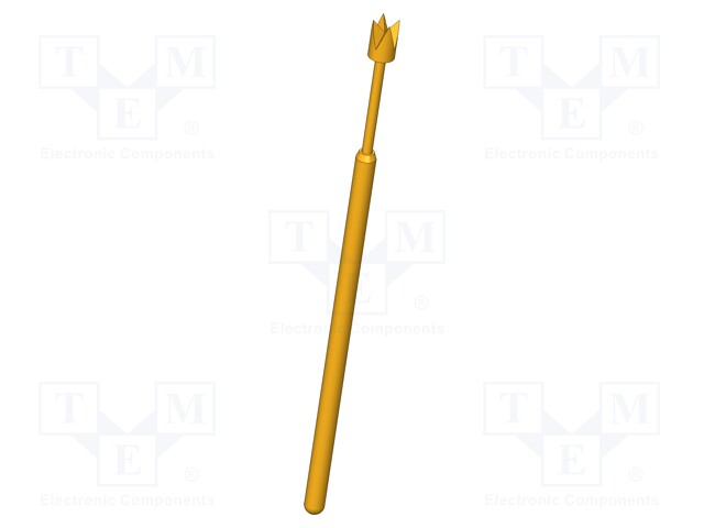 Test needle; Operational spring compression: 4mm; 4A; Ø: 1.3mm