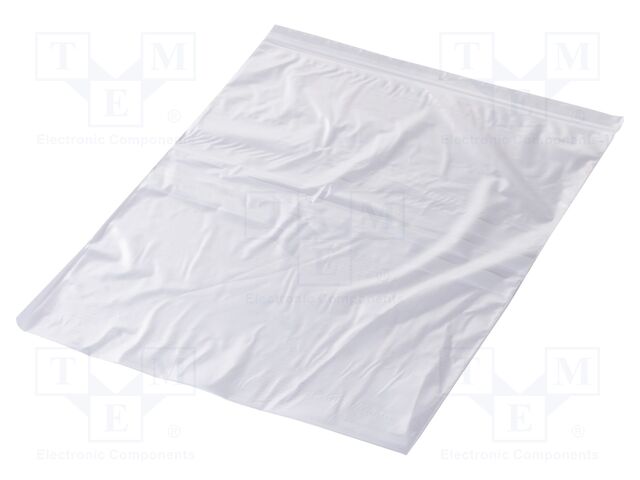 Self-seal bag; L: 450mm; Width: 350mm; Thick: 50um; polyetylene