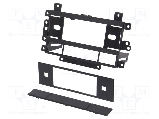 Radio mounting frame; Cadillac,Chevrolet,Hummer,Pontiac; 1 DIN