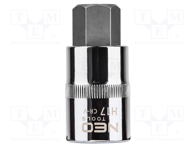 Socket; hex key,socket spanner; HEX 17mm; 1/2"