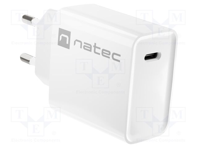 Power supply: switching; plug-in; 5÷12VDC; 3A; 20W; 83x43x27mm