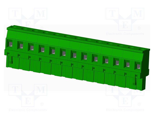 Connector: pluggable terminal block; plug; female; angled 90°