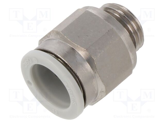 Push-in fitting; straight,inline splice; -1÷10bar; -5÷60°C