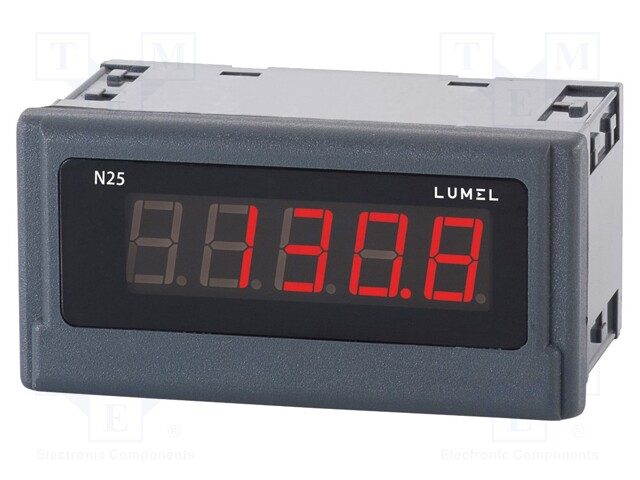 Meter; on panel; digital; LED 5 digit 14mm; VDC: -250÷250V; 250g