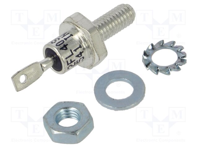 Diode: rectifying