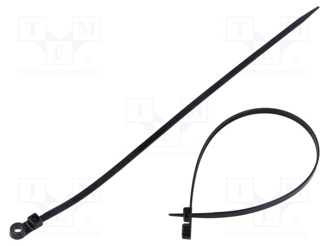 Cable tie; with eyelet