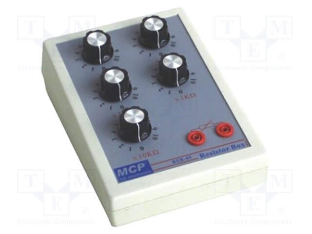 Decade box: resistance; 1÷100kΏ; Number of ranges: 5; 7mA