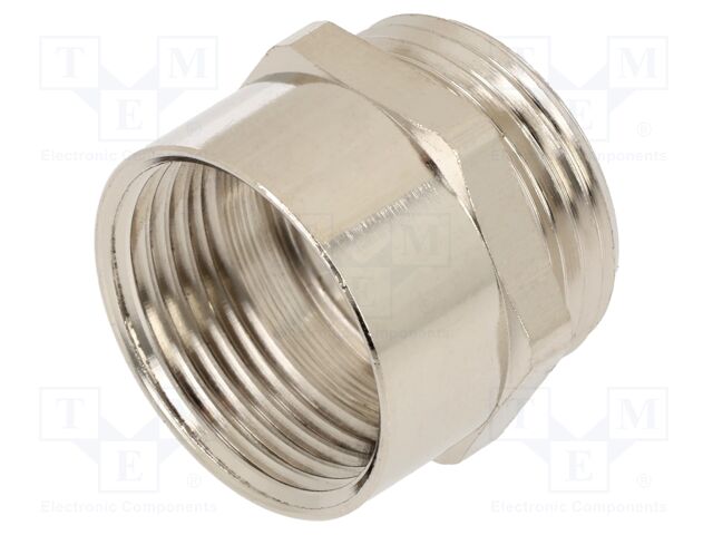 Threaded flange; PG13,5; brass; SKINDICHT® ZS; for cable glands