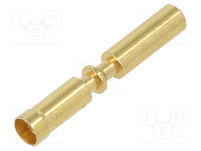Circular Connector Contact, Han Series, Socket, Crimp, 14 AWG, 18 AWG