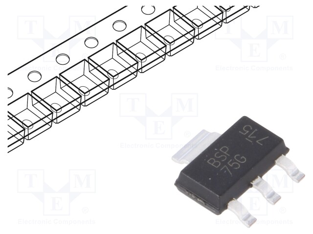 IC: power switch; low-side; 1.6A; Channels: 1; N-Channel; SMD; 2.5W