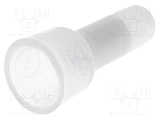 Close end; crimped; 22AWG÷16AWG; max.105°C