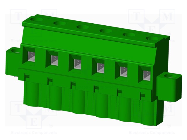 Connector: pluggable terminal block; plug; female; angled 90°