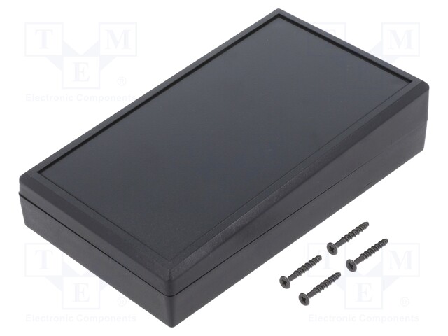 Enclosure: desktop; TENCLOS SLANT SLOPE; X: 85mm; Y: 145mm; ABS