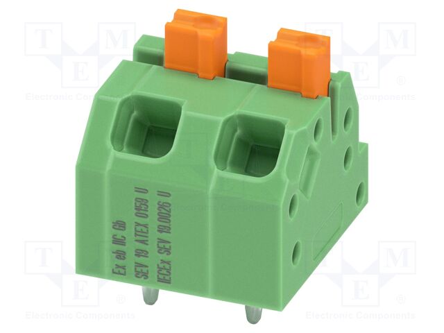 Connector: PCB terminal block; terminal; SPTAF 1; 16A; 320V; PIN: 2