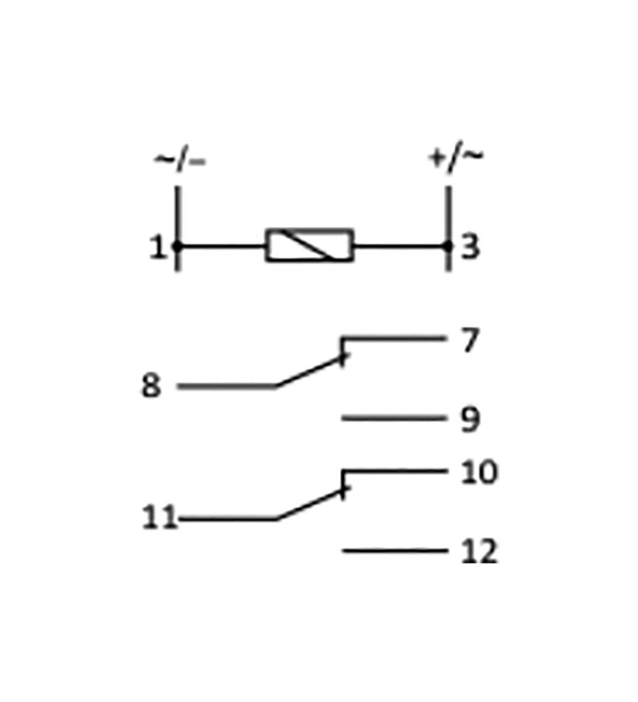 Timer; 0,1s÷24days; DPDT; 250VAC/8A; Usup: 110VAC; 110VDC; -25÷50°C
