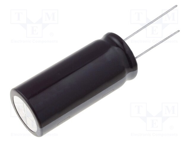 Capacitor: electrolytic; THT; 10uF; 400VDC; Ø10x16mm; Pitch: 5mm