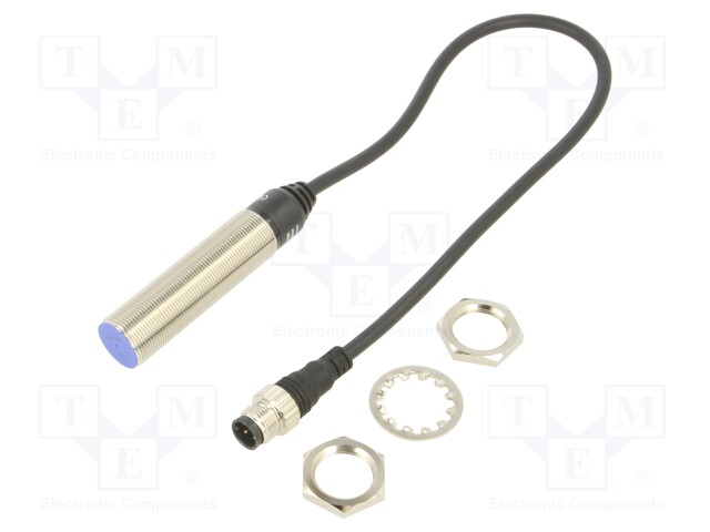 Sensor: inductive; Output conf: NPN / NO; 0÷7mm; M18