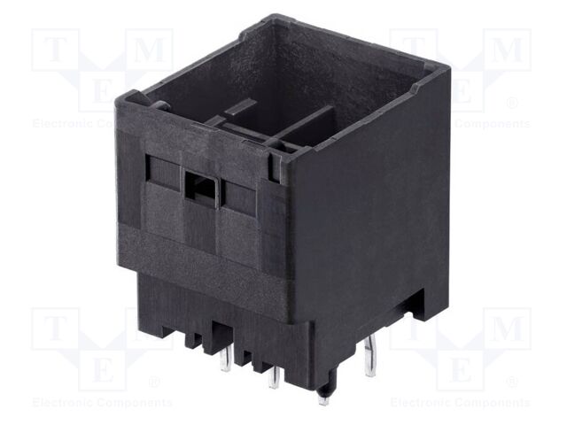 Connector: wire-board; 8.5A; 500V; PIN: 2; vertical; on PCBs; THT