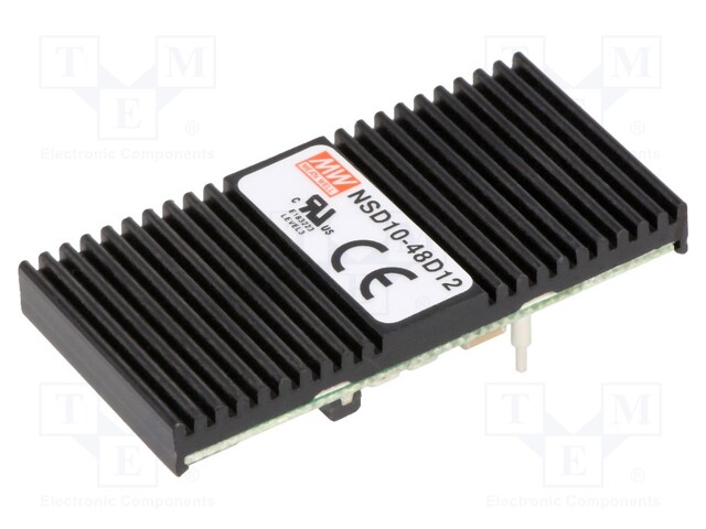 Converter: DC/DC; 10.8W; Uin: 22÷72V; Uout: 12VDC; Uout2: -12VDC