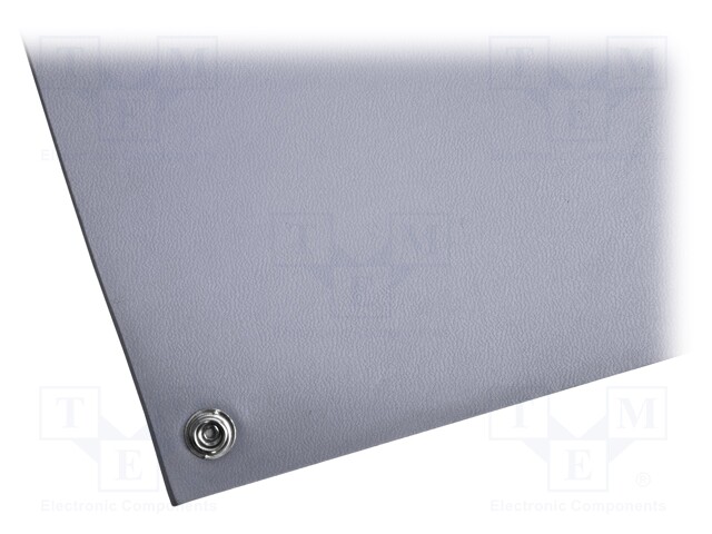 Bench mat; ESD; L: 1.2m; W: 0.6m; Thk: 2.4mm; EN 61340-5-1; grey