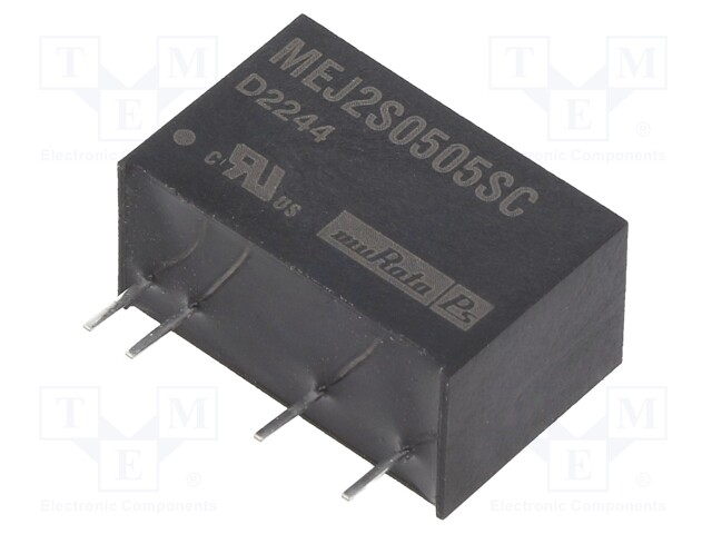 Converter: DC/DC; 2W; Uin: 4.5÷5.5V; Uout: 5VDC; Iout: 400mA; SIP
